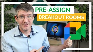 Create Google Meet Breakout Rooms in Advance