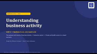 IGCSE Business Studies 1.1.1: Needs, Wants, Scarcity & Opportunity Cost