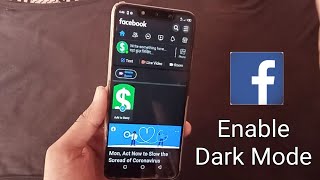 How To Enable FB lite dark mode 2020 screenshot 5
