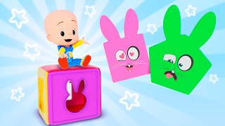 Cuquin’s Magic Color Cube – Learn the Shapes  | Colorful Train | Telerín Family | Kids | Education