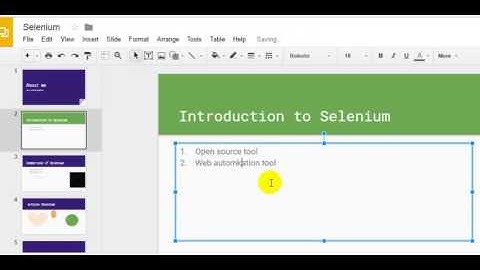 How to save a file in Google slides