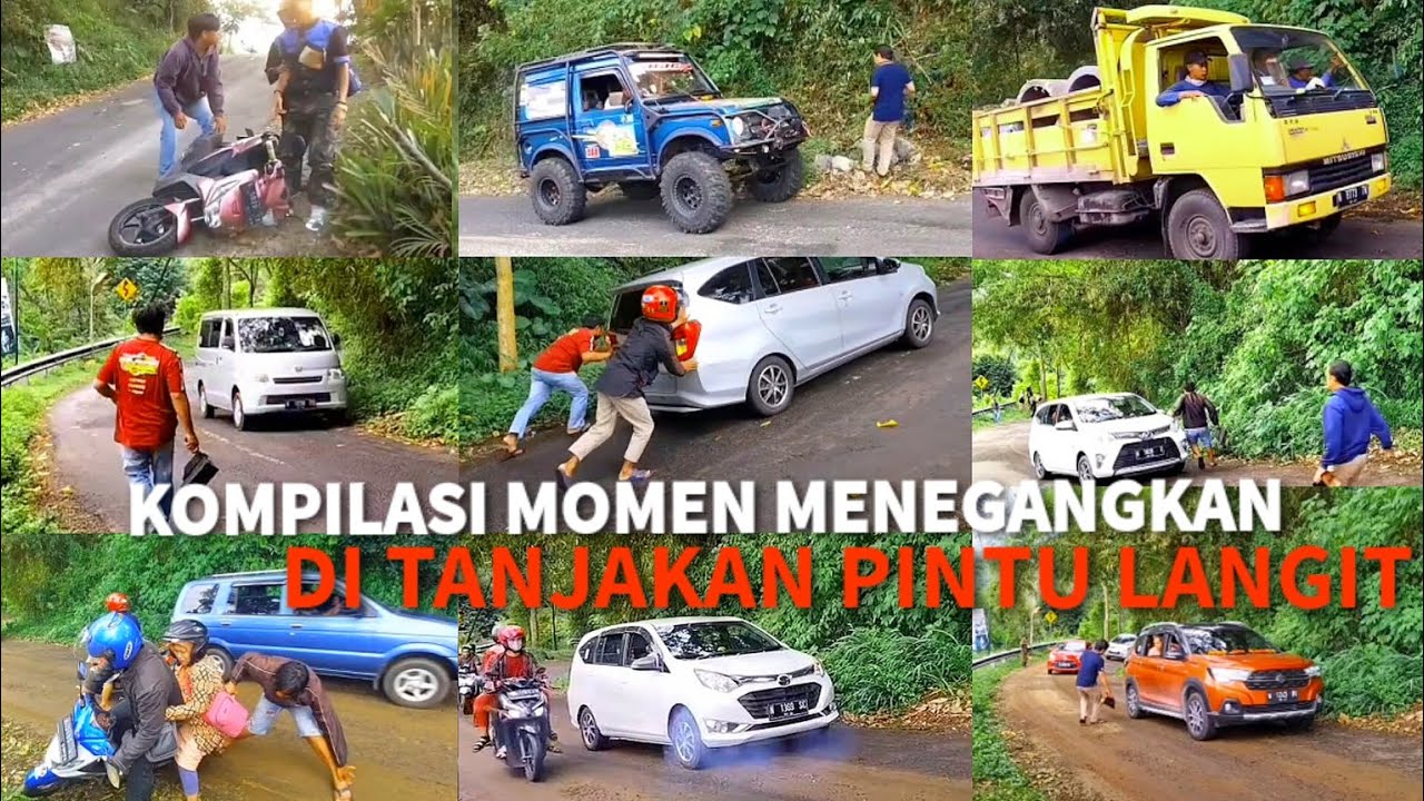 KOMPILASI MOMEN MENEGANGKAN DI TANJAKAN PINTU LANGIT