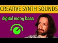 Creative synth sounds  digital moogtype bass ableton bass sound design tutorial with wavetable