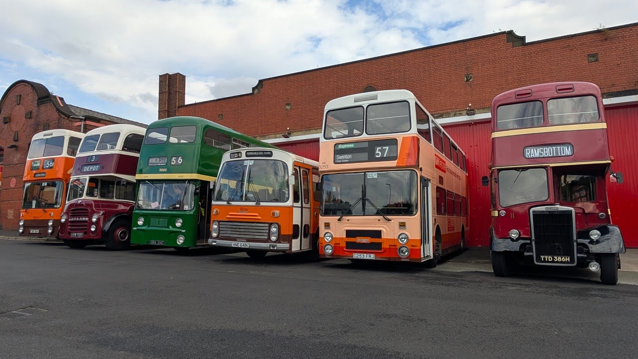 200 Years of Buses - Orange Times. Museum of Transport Greater Manchester.