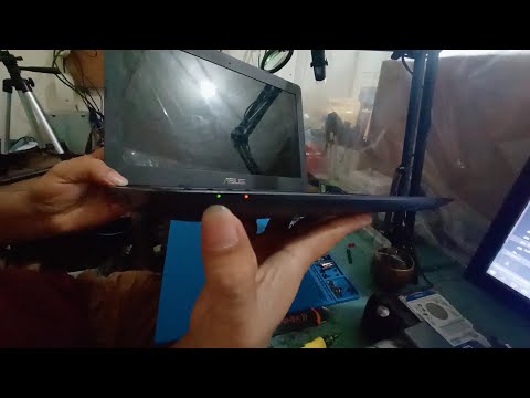 POWER AND CHARGING INDICATOR PRESENT BUT NO DISPLAY ASUS LAPTOP