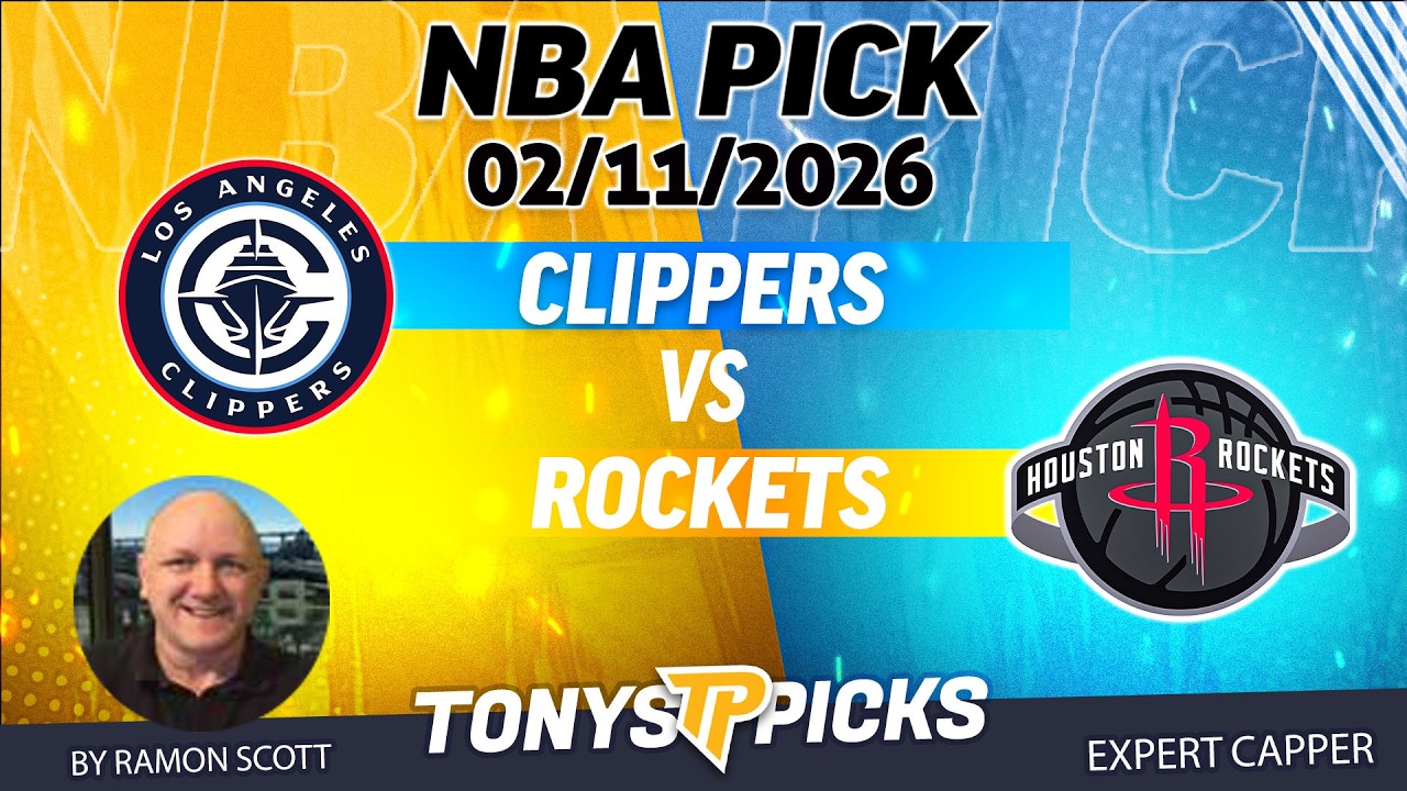 Clippers vs. Rockets NBA Betting Odds & Picks, 2/11/26 | Night Moves Show