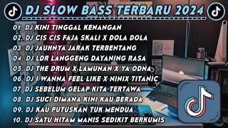 DJ SLOWBASS TERBARU 2024 | DJ KINI TINGGAL KENANGAN | DJ KENANGAN ZIELL FERDIAN VIRAL TIK TOK