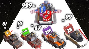 Car Rush 2048 - Android iOS New Gameplay