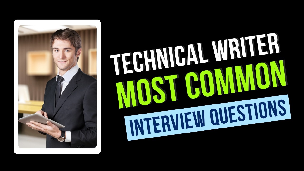 Technical Writer Interview Questions and Answers | How … — Transcript