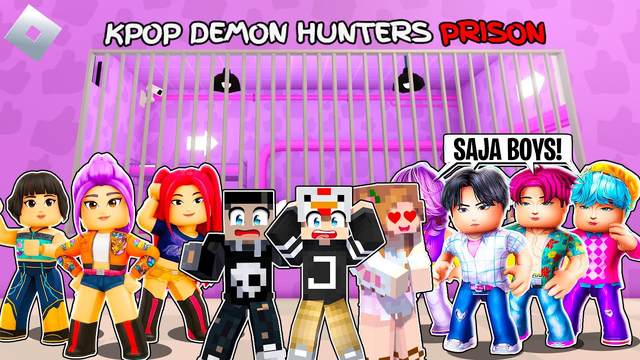 Escape From Kpop Demon Huntrix And Saja Boys In Roblox!