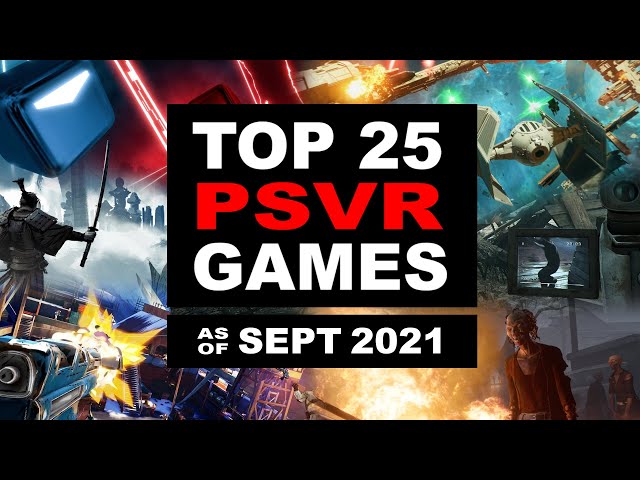 Top 25 PlayStation VR Games | 2021 - YouTube