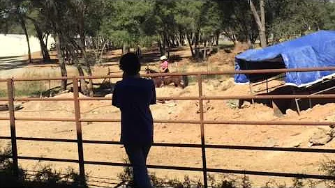 Terri and Pistol in Ione, outdoor