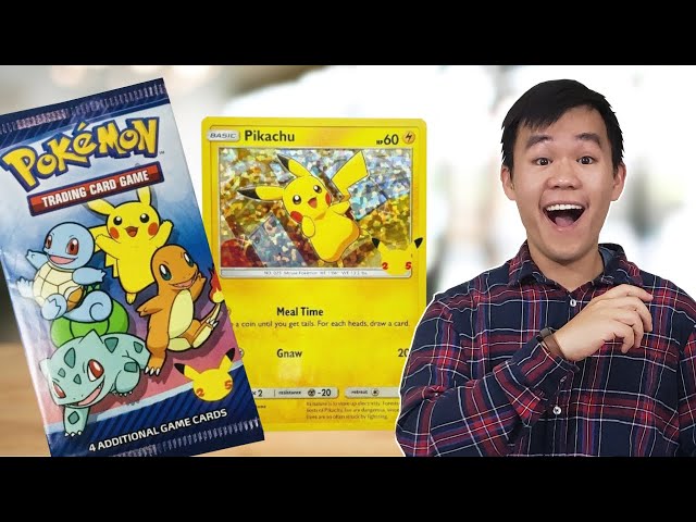 McDonald's Pokemon 25th Anniversary Promo Packs - YouTube