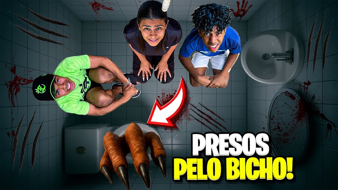 FICAMOS PRESOS POR CAUSA DO BICHO BIZARRO!? VEJA OQUE FIZEMOS!😱