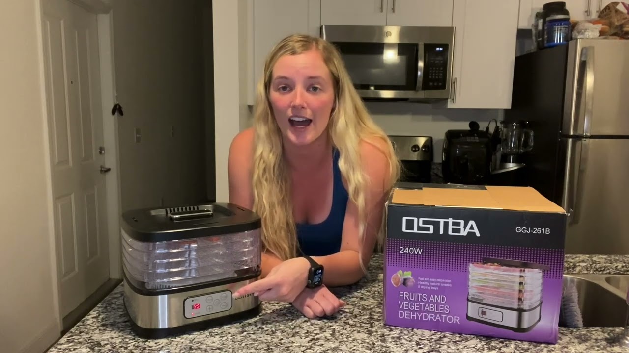 Review of OSTBA Food Dehydrator Machine Adjustable Temperature & 72H Timer  