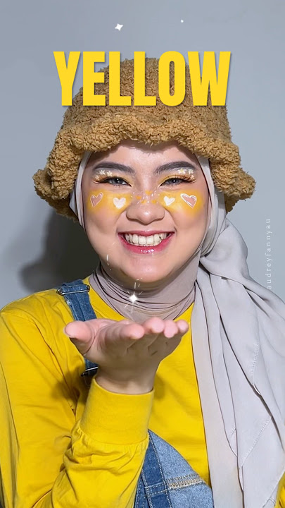 YELLOW💛✨ #yellowchallenge #treasure #teumeindonesia #teume #트레저 #트메 #makeuptransition #makeupart