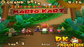 Mario Kart Double Dash!! (GameCube / 2003) Longplay Part 3 - ALL CUP - 4K HD