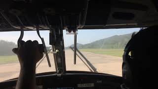 Seychelles airlines arrival to Praslin