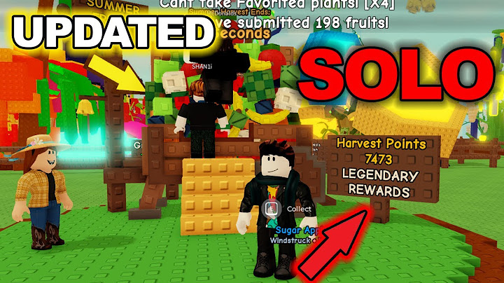 UPDATED! How to get ALL the Rewards in Summer Harvest Event Roblox Grow Garden
