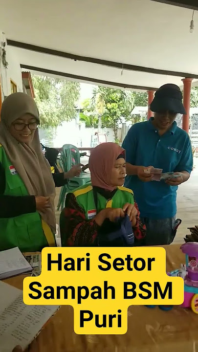 Hari Setor Sampah BSM Puri Arjowinangun Malang