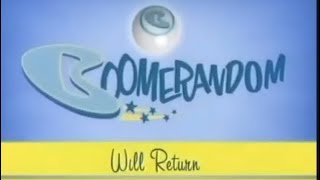 2008 - Boomerang Promo - Boomerandom Pick of the Week:
