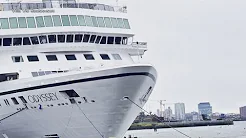 A cruise planning three years at sea is stuck in the harbor months after planning to set sail A cruise planning three years at sea is stuck in the harbor months after planning to set sail thumbnail