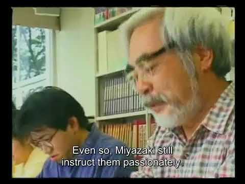 What's it like to work with Hayao Miyazaki? Go behind the scenes : r/ghibli