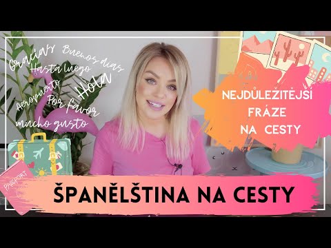 Video: Základné španielske frázy na cestovanie