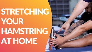 How to Stretch Your Hamstring at Home by Southern California University of Health Sciences 139 views 5 months ago 2 minutes, 27 seconds