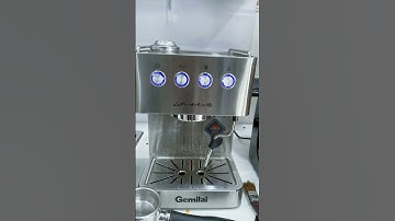 Cách cài đặt máy pha cà phê gemilai 3005e #docaphe #crm3005