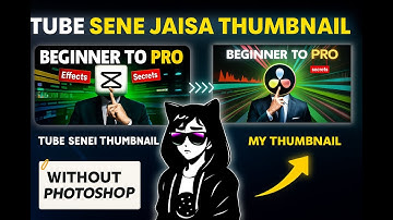 How to Make Thumbnail Like @TubeSenseiofficial| FULL TUTORIAL