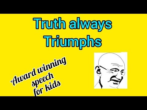 truth always triumphs essay