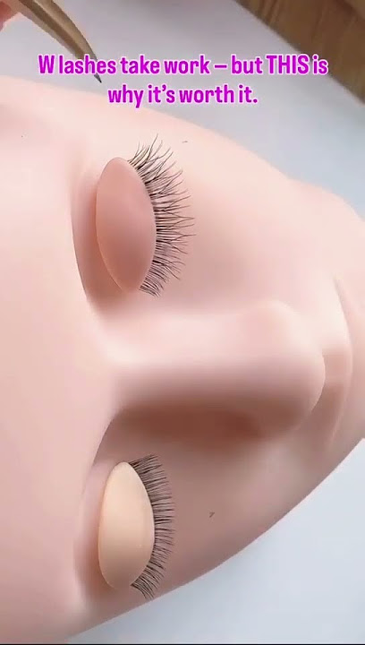 w lashes take work?  #lashextentions #lashes #wispylashes