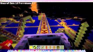 INCREIBLE MONTAÑA RUSA ROLLERCOASTER MINECRAFT screenshot 5