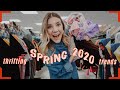 THRIFTING SPRING 2020 TRENDS || COME THRIFT WITH ME FOR SPRING