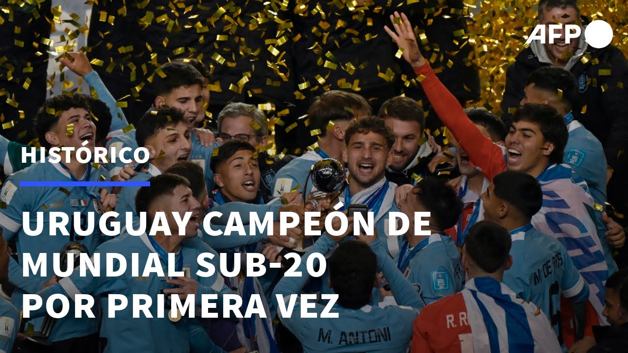 Uruguay Campeón del Mundial Sub 20 por primera vez