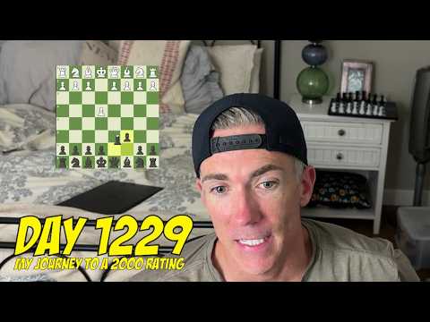 Day 1,229: Playing chess every day until I reach a 2000 rating