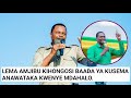 GODBLESS LEMA ANSWERED KOHONGOSI ABOUT THE QUESTION THAT HE WANTS TO STAY WITH KINA HECHE BONI YAI 