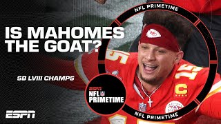 'BEST PLAYER I'VE EVER SEEN' 🗣️ - Booger McFarland on Mahomes after SB LVIII win | NFL Primetime