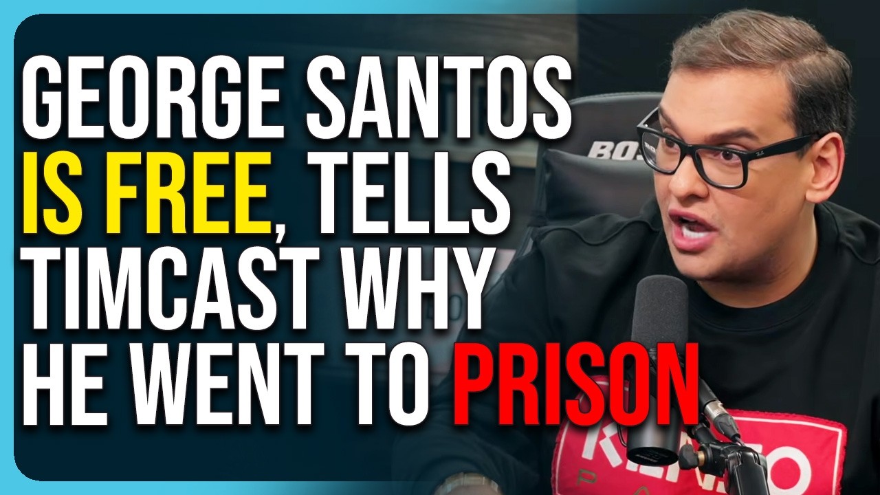 "Stupidest Thing A Human Can Do!” George Santos Tells Timcast Why He Went To Prison