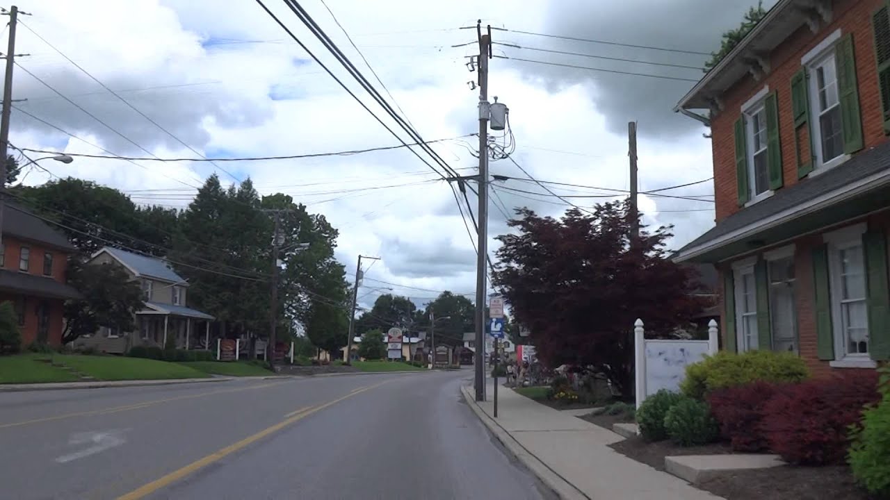 Driving through Intercourse, Pennsylvania YouTube