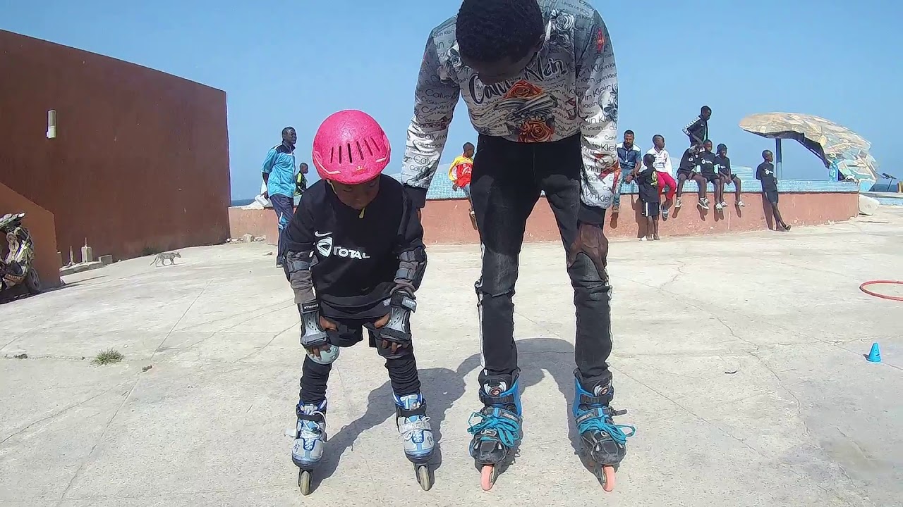 Séance de patinage avec l'ONG Empire des Enfants