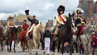 Reconstitution Historique  Napoléon et Marie Louise  Fontainebleau 2018