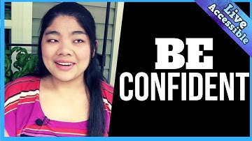 Be Confident & Proud of Who You Are | Blind visually impaired, & low vision #LiveAccessible