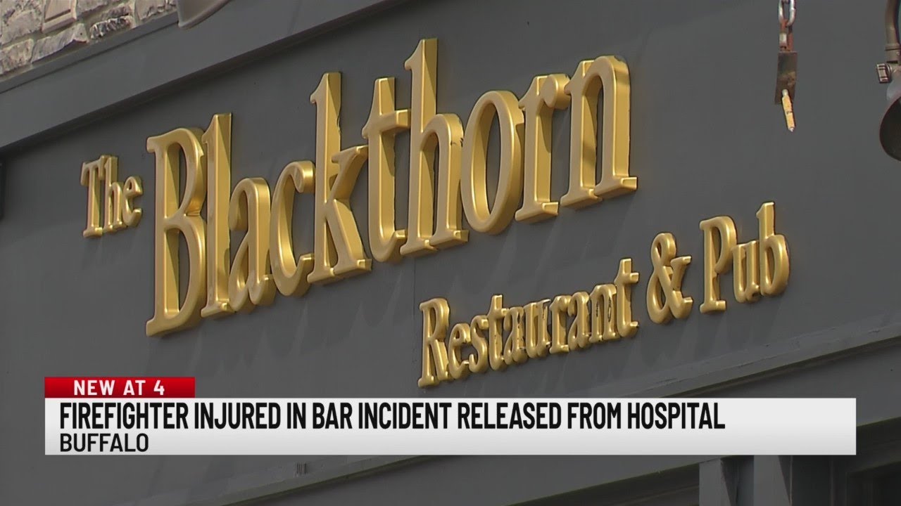 Buffalo firefighter injured in St. Patrick’s Day bar incident released from hospital