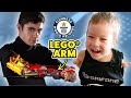 Surprising an 8-year-old with a new LEGO arm - Guinness World Records