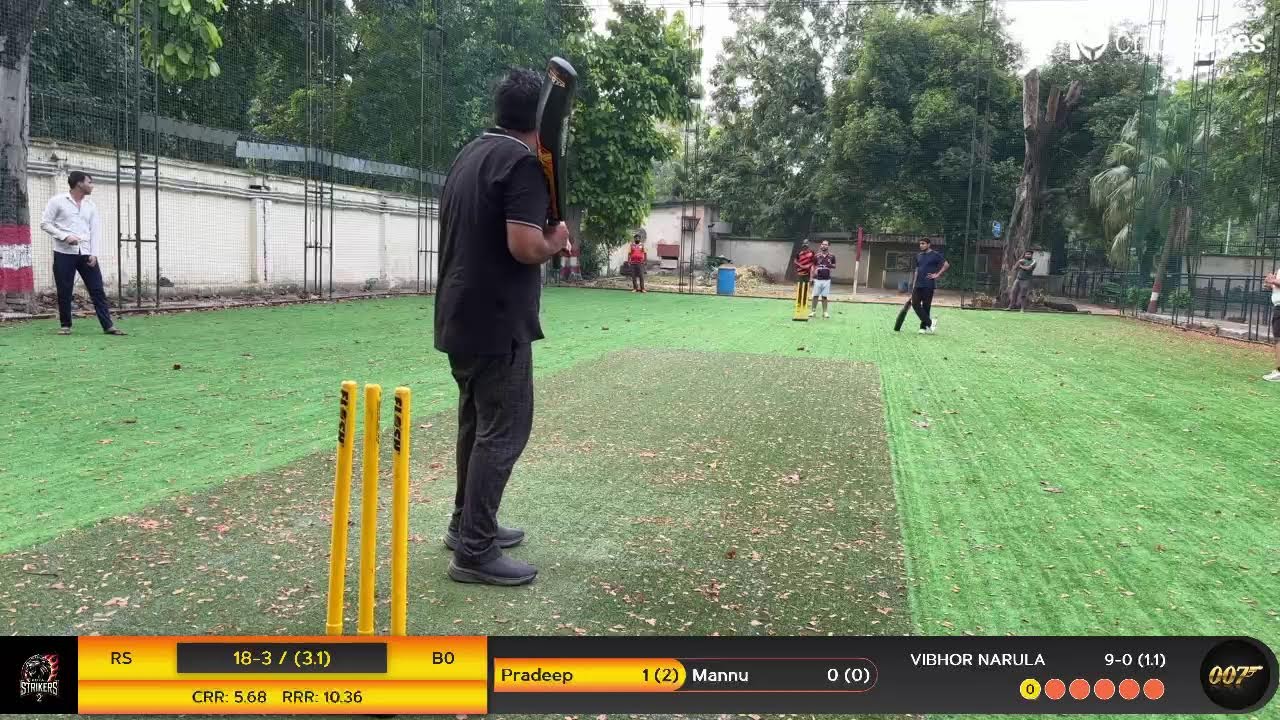 Royal Strikers vs BOND 007 | Tri Series Royal Striker(League Matches) | Live - New Delhi Guru Hark…