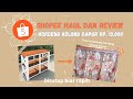 CARA PASANG GORDEN KOLONG DAPUR | Review Hordeng Kolong Dapur Murah Shopee Haul