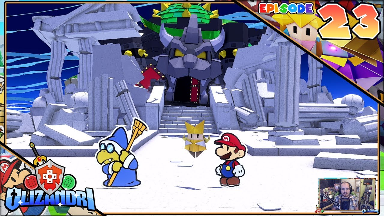 Paper Mario: The Origami King - All Bowser Jr. Story Scenes & Moments 