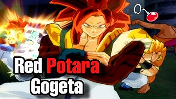Red Potara Gogeta BIG BANGS The Planet... Budokai Tenkaichi 3